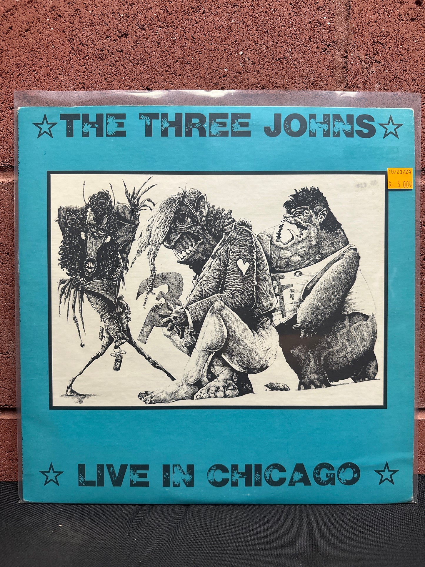 Used Vinyl:  The Three Johns ”Live In Chicago” LP