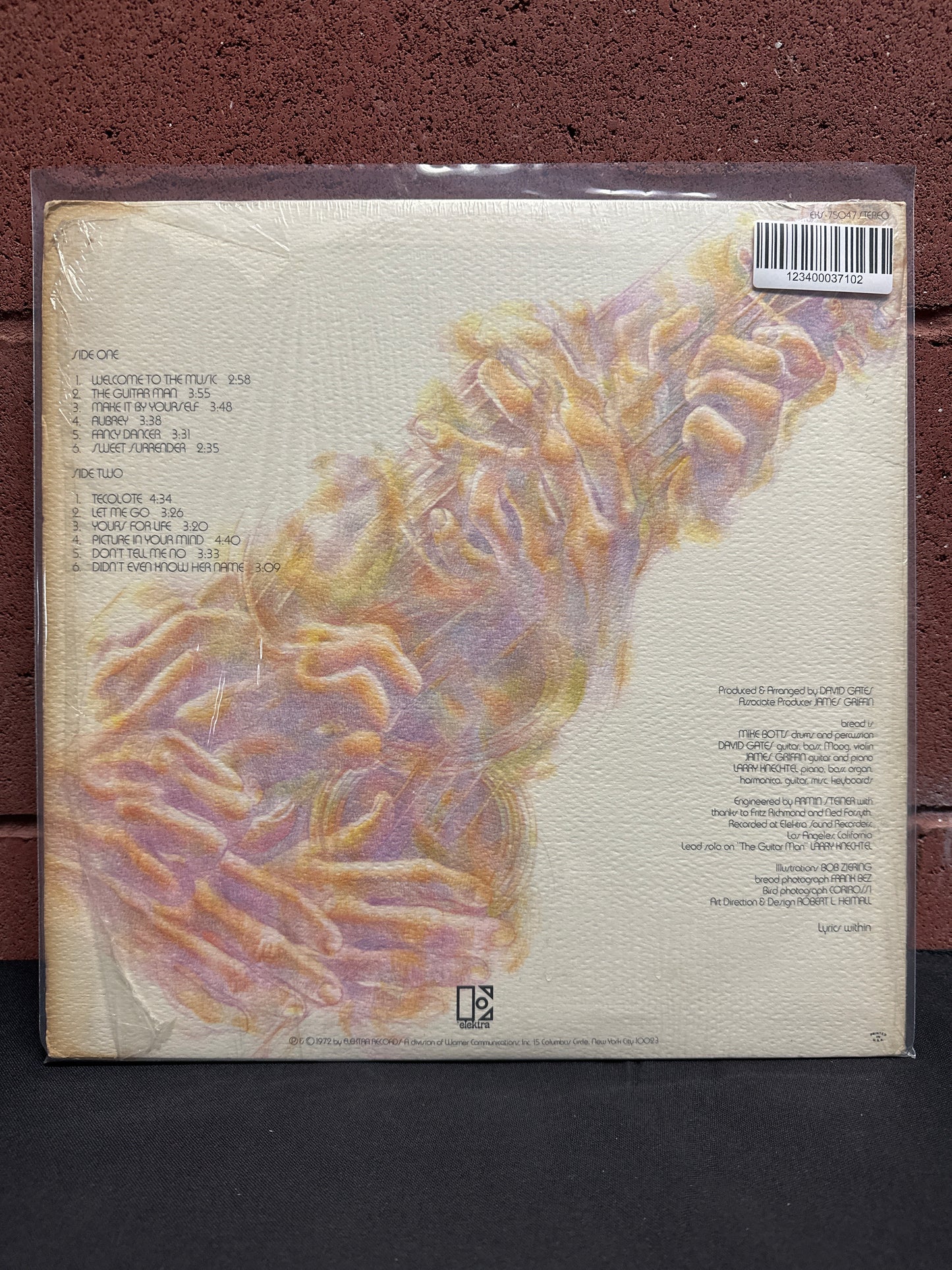 Used Vinyl:  Bread ”Guitar Man” LP