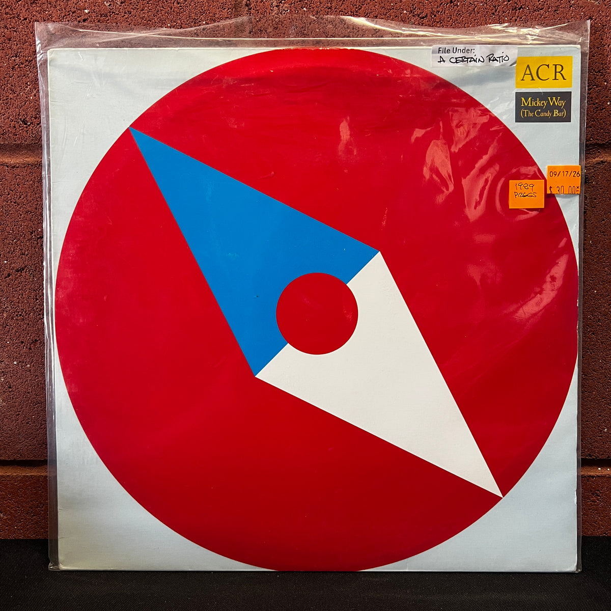 Used Vinyl: A Certain Ratio "Mickey Way (The Candy Bar)" 12" (1989 Press)