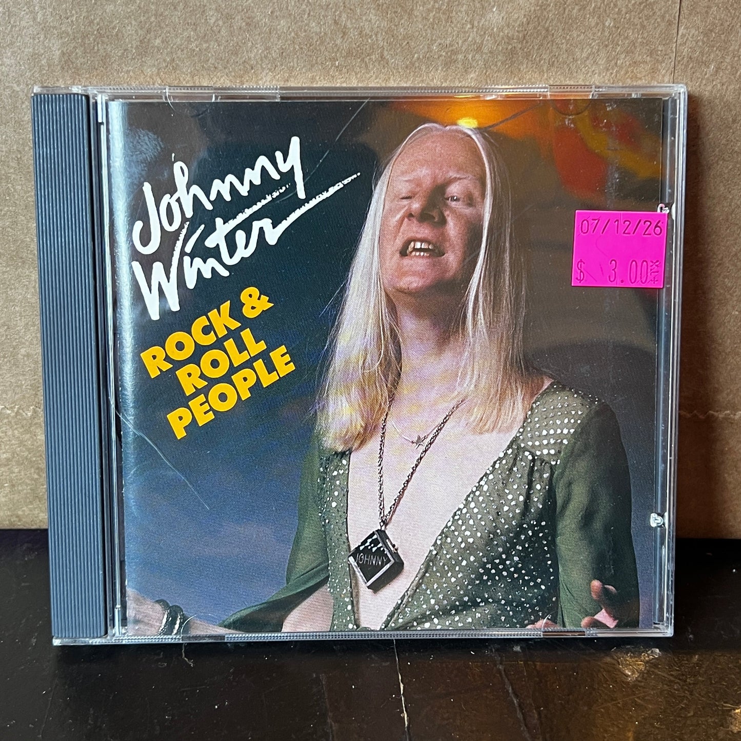 Used CD: Johnny Winter "Rock & Roll People" CD