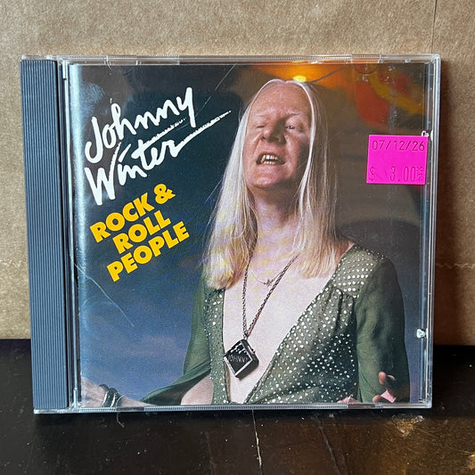 Used CD: Johnny Winter "Rock & Roll People" CD