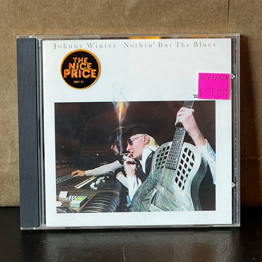 Used CD: Johnny Winter "Nothing But The Blues" CD
