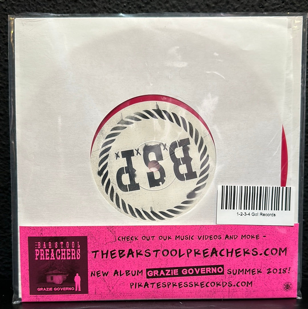 USED VINYL: The Bar Stool Preachers “Choose My Friends / Raced Through Berlin” 7" (Pink Vinyl)