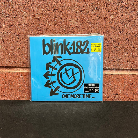 Used CD: Blink-182 "One More Time..." CD (Japanese Press)