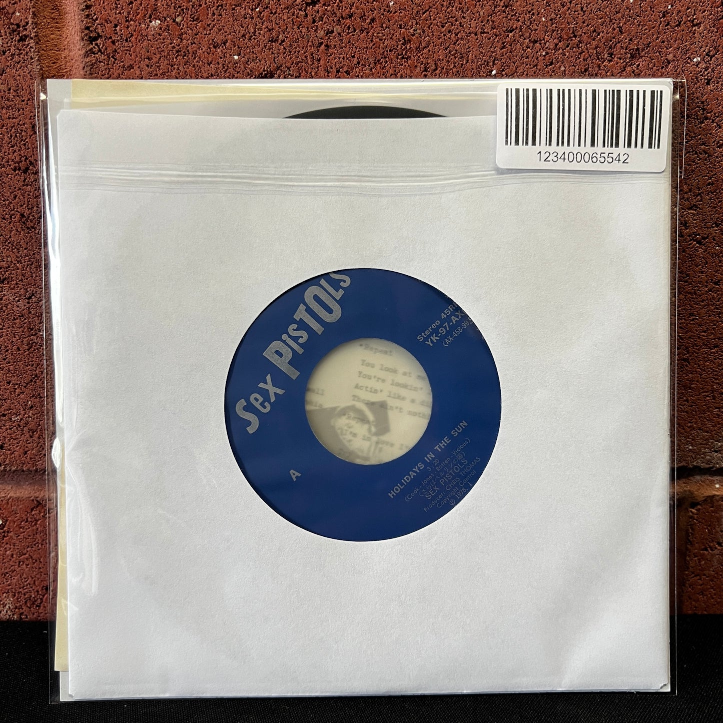 Used Vinyl: Sex Pistols "Holidays In The Sun / Satellite" 7" (1978 Japanese Issue)