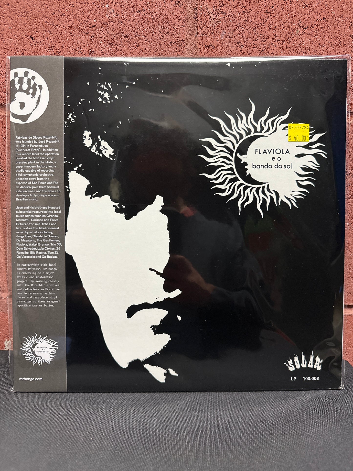 Used Vinyl:  Flaviola E O Bando Do Sol ”Flaviola E O Bando Do Sol” LP