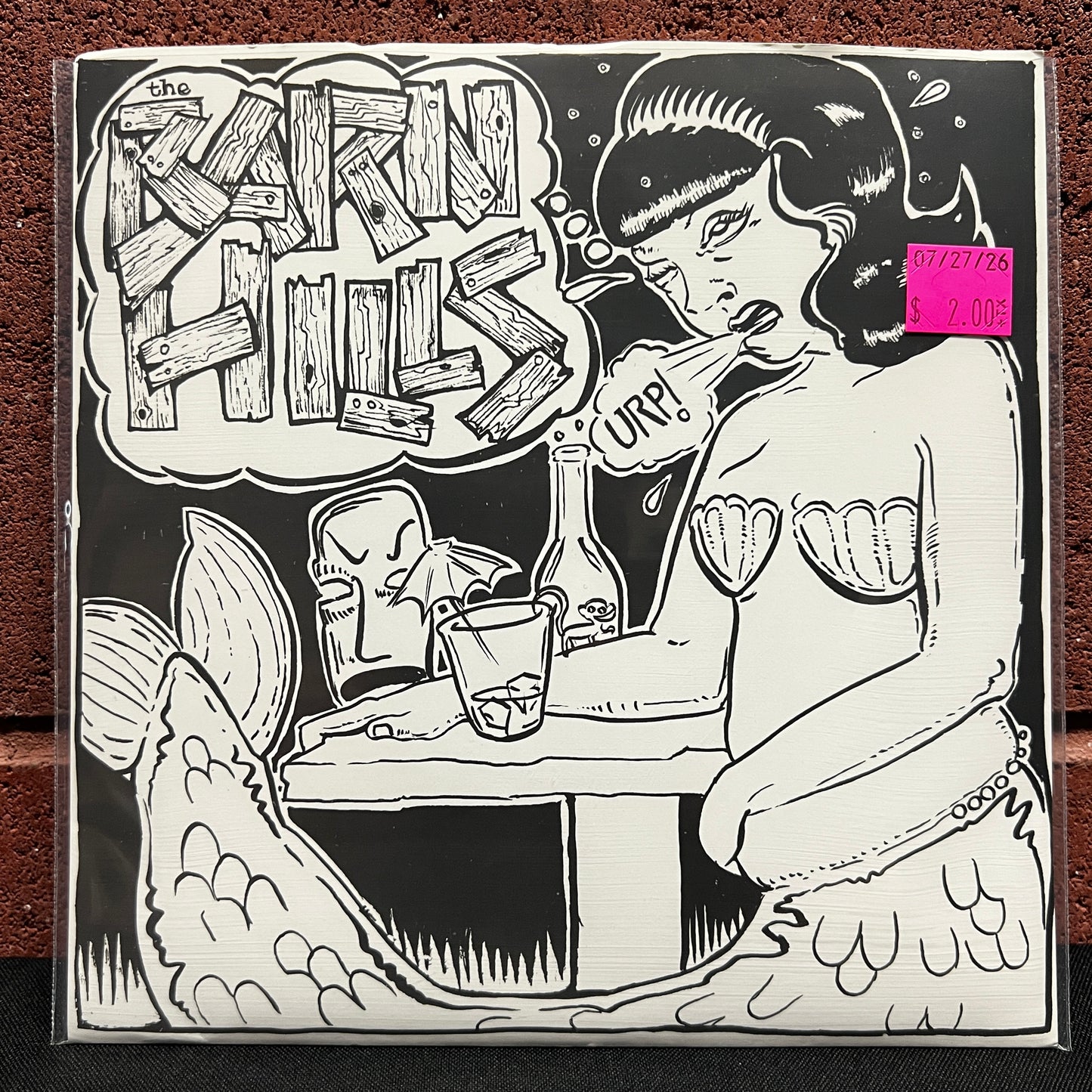 Used Vinyl: The Barn Hills / The Beautys "Split" 7" (1997 Press)