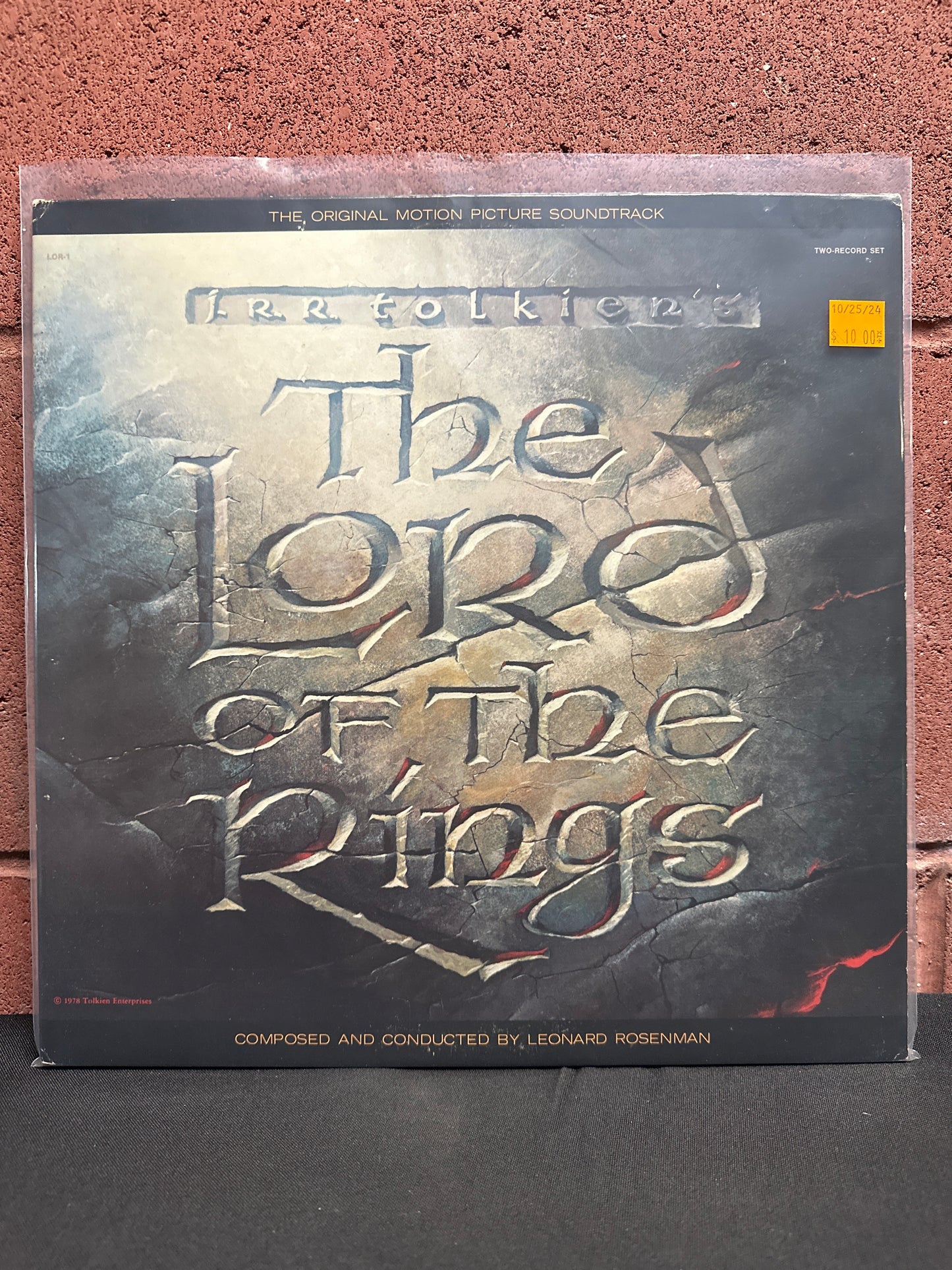 Used Vinyl:  Leonard Rosenman ”The Lord Of The Rings” 2xLP