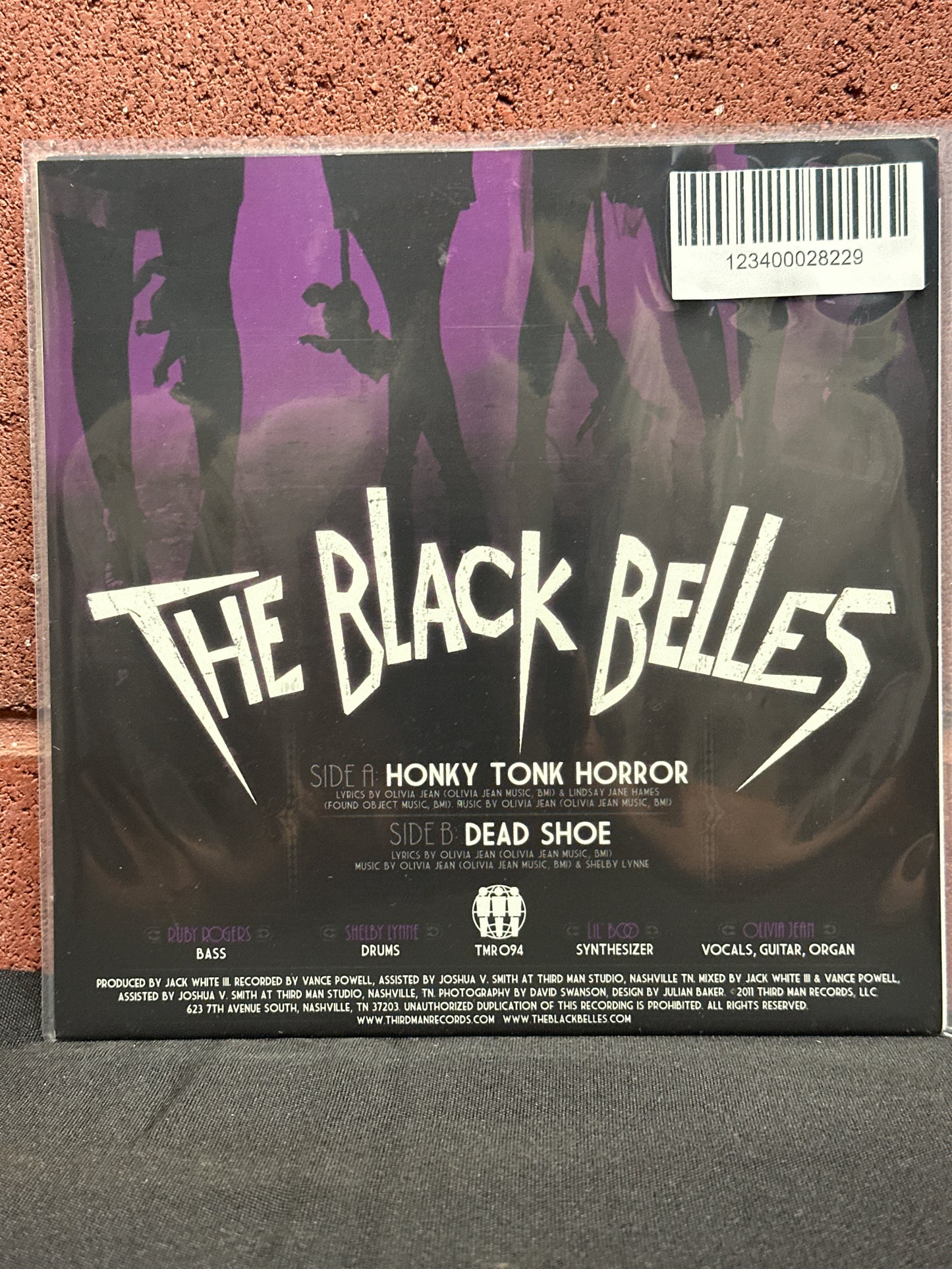 Used Vinyl:  The Black Belles ”Honky Tonk Horror” 7"