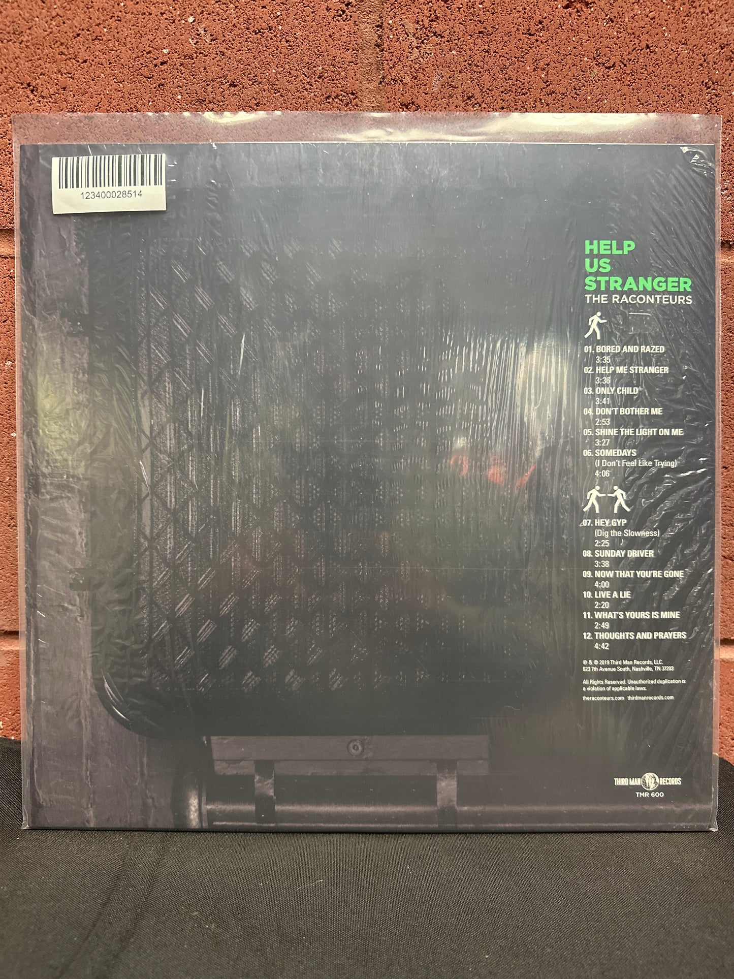 Used Vinyl:  The Raconteurs ”Help Us Stranger” LP (Green vinyl)