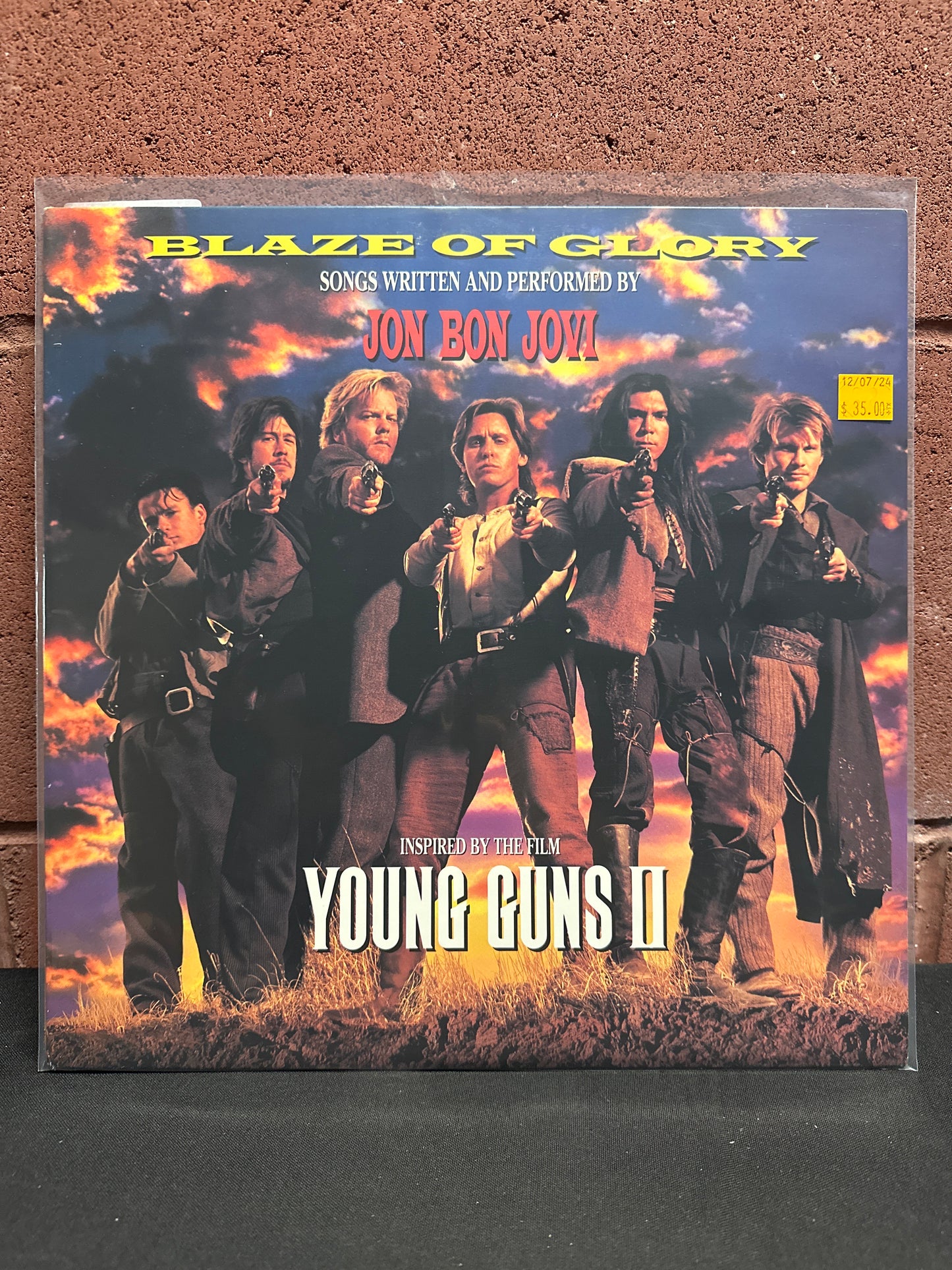 Used Vinyl:  Jon Bon Jovi ”Blaze Of Glory” LP