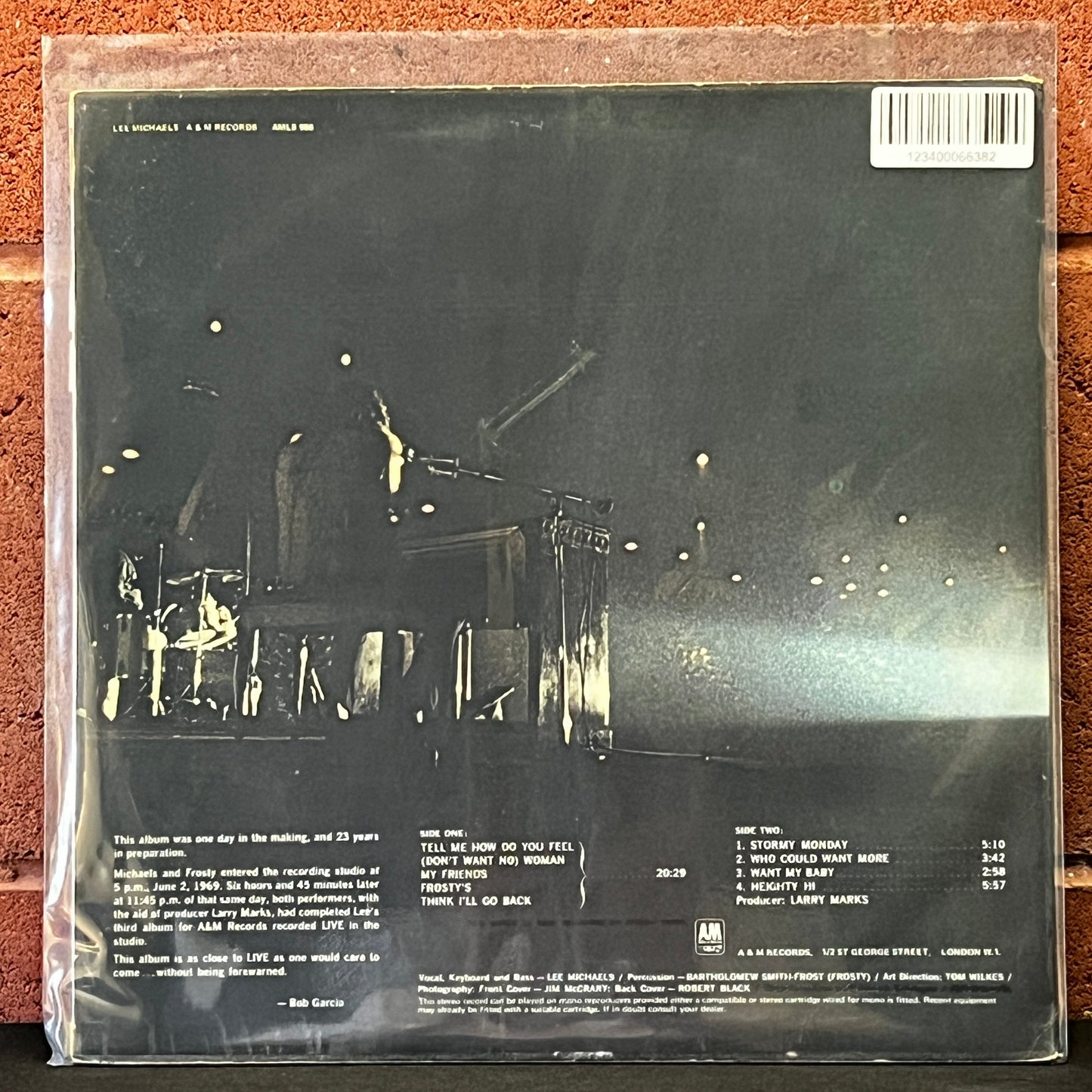 Used Vinyl: Lee Michaels "S/T" LP (1969 UK Press)