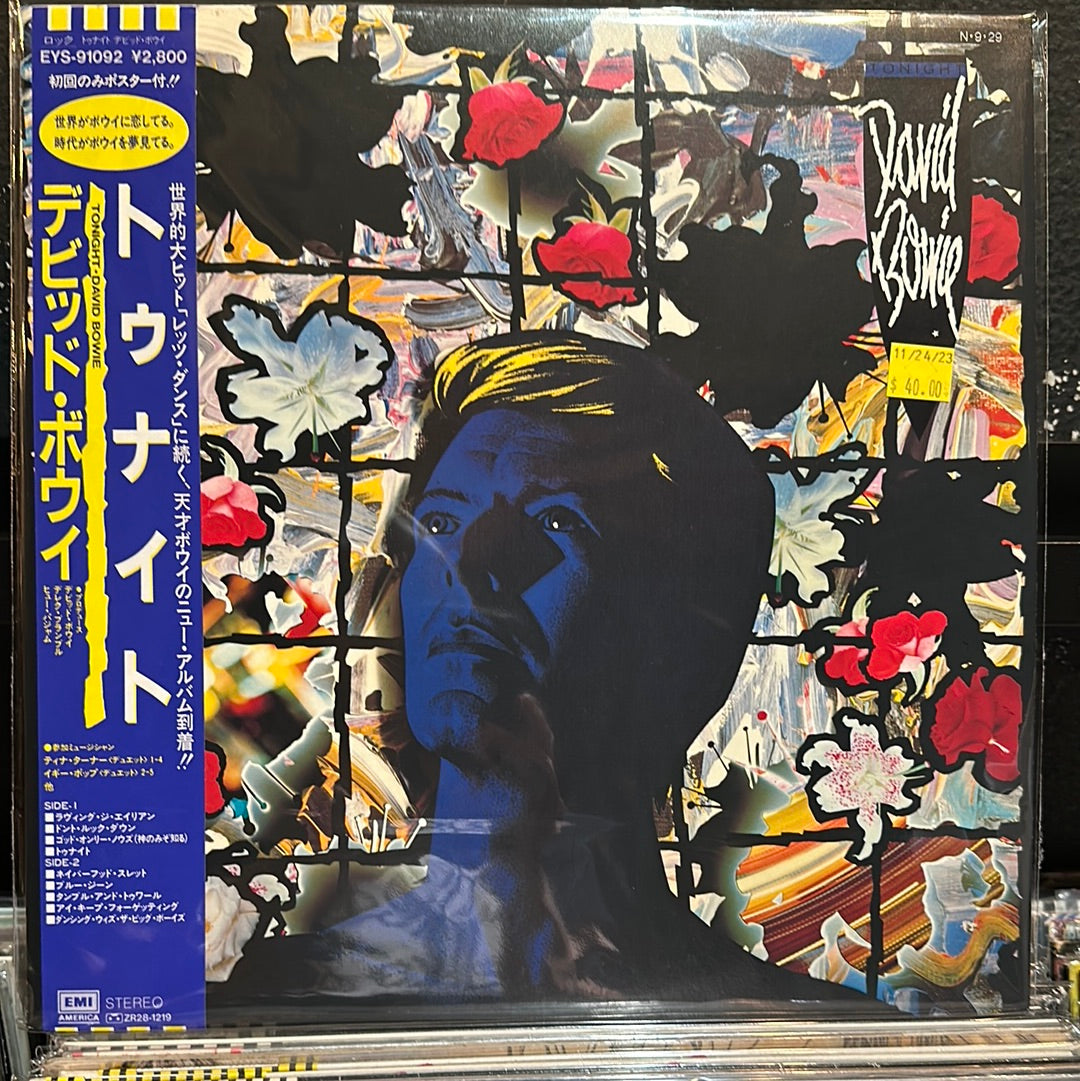 Used Vinyl: David Bowie ”Tonight” LP (Japanese Press)