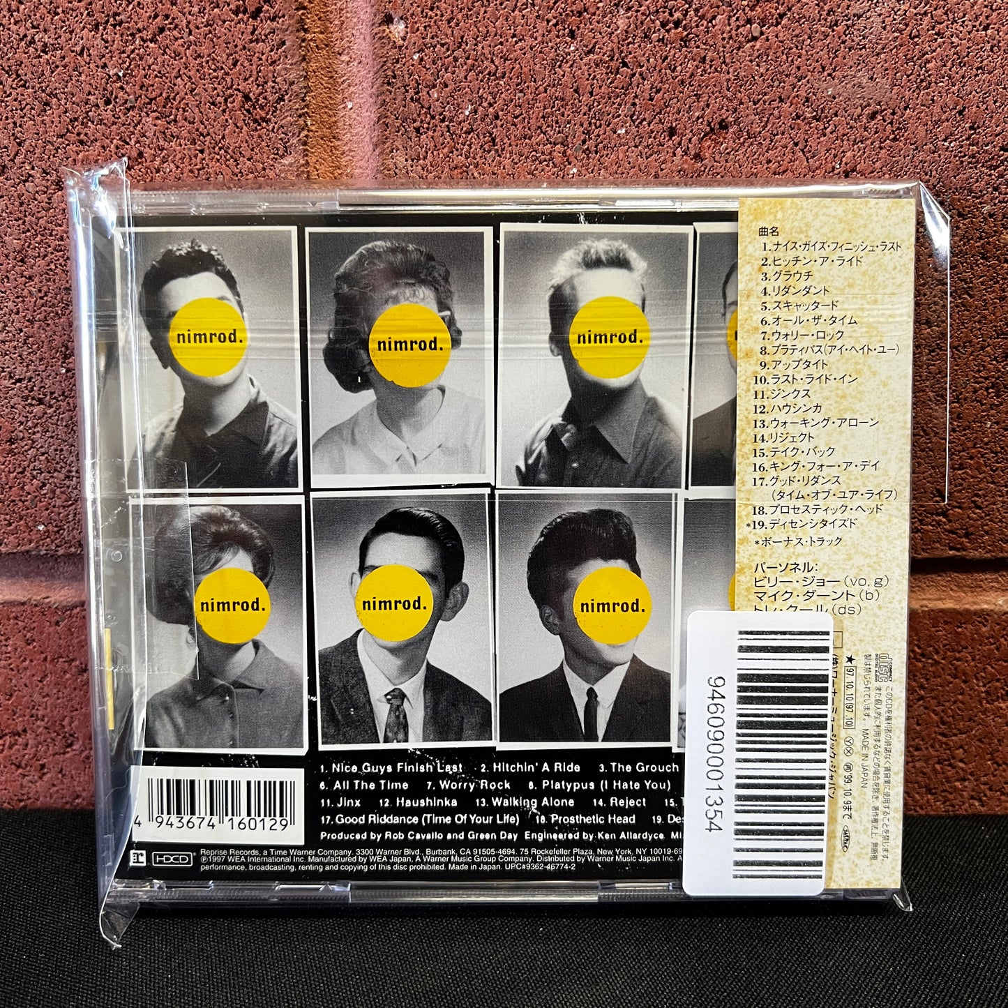 Used CD: Green Day "Nimrod." CD (1997 Japanese Press w/ Bonus Track)