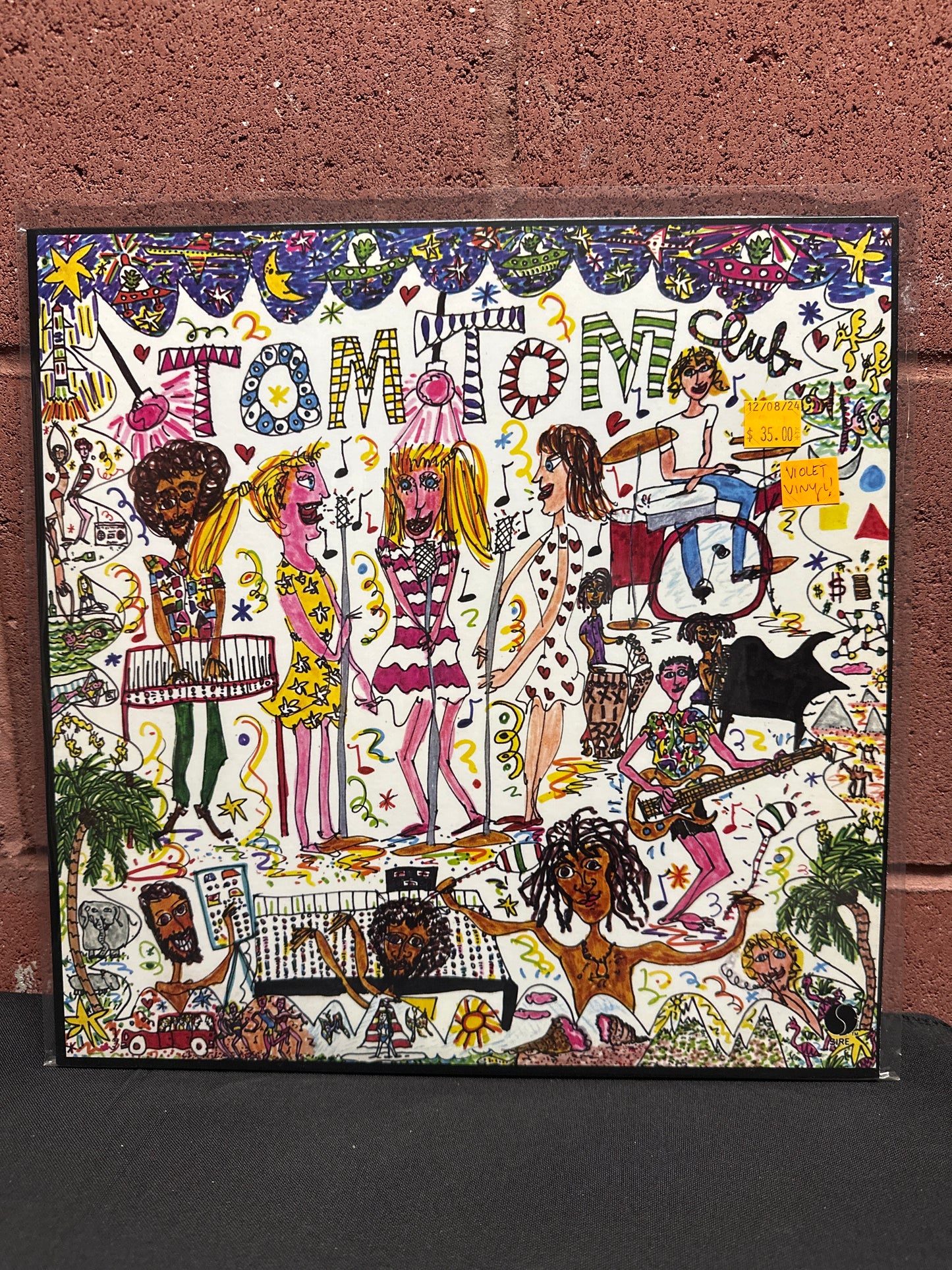 Used Vinyl:  Tom Tom Club ”Tom Tom Club” LP (Violet Vinyl)