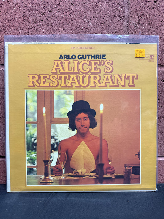 Used Vinyl:  Arlo Guthrie ”Alice's Restaurant” LP