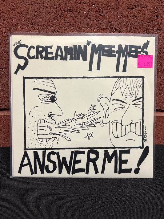 Used Vinyl: Screamin' Mee-Mees "Answer Me!" 7"