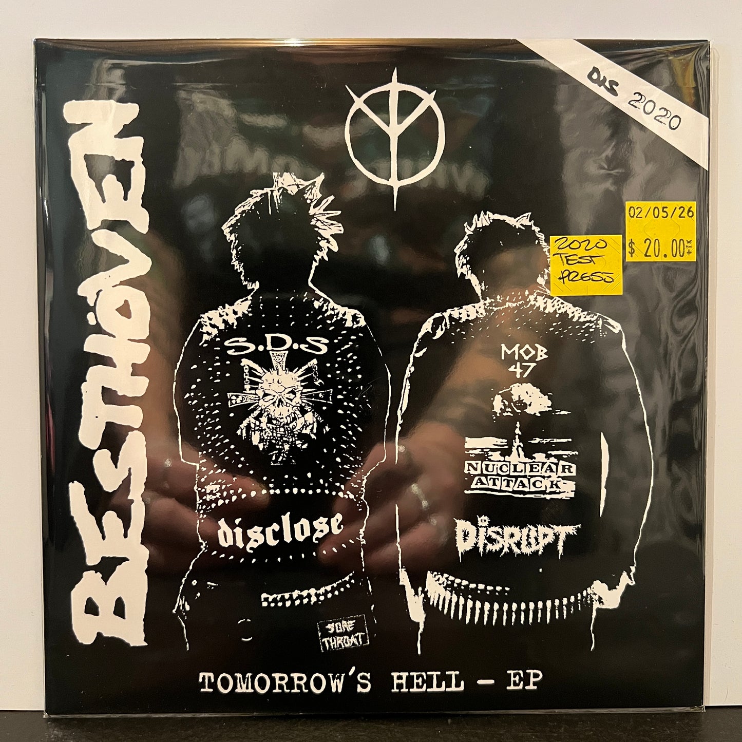 Used Vinyl: Besthöven ‎"Tomorrow´s Hell EP" 7" (2020 Test Press)