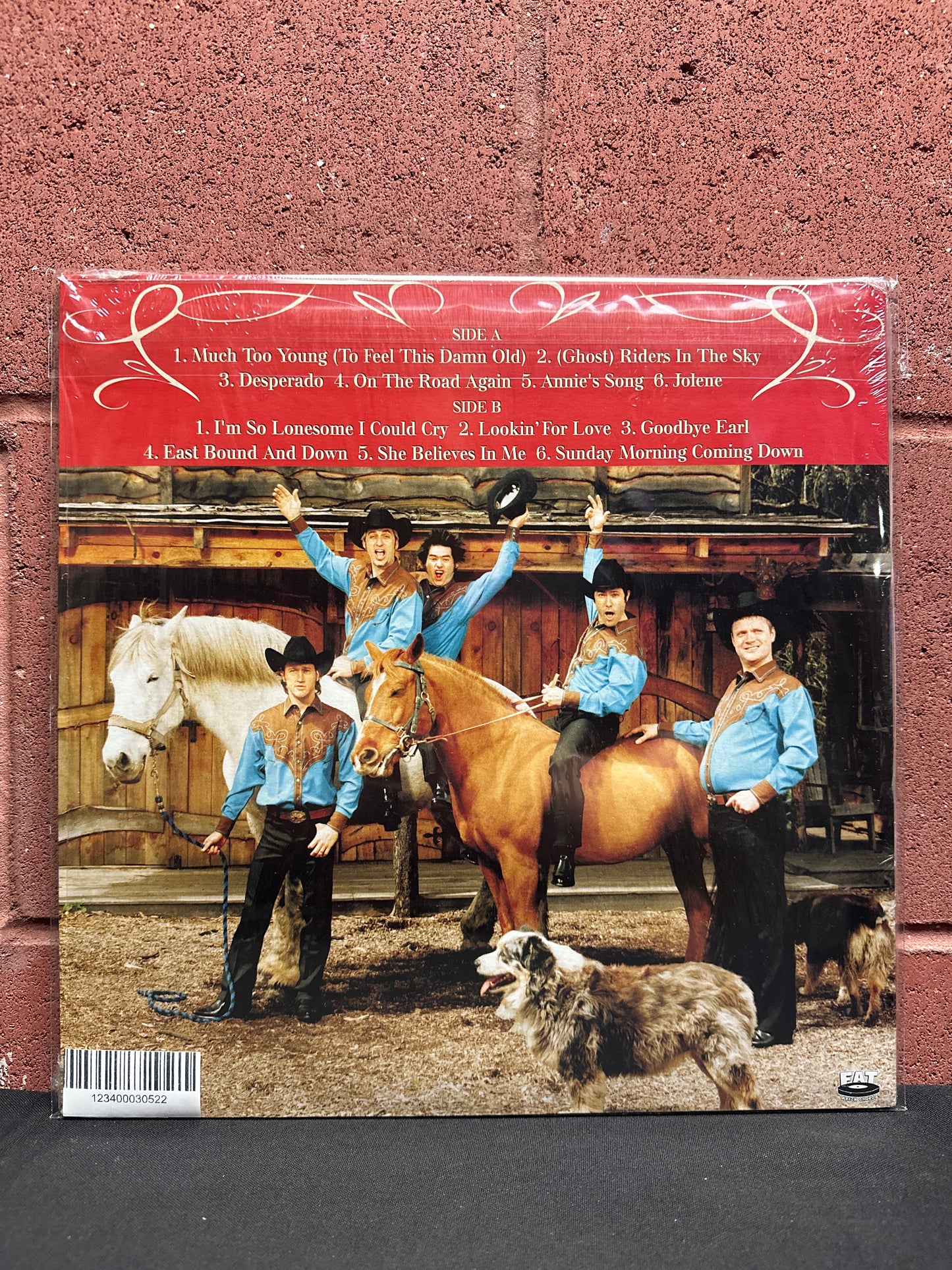 USED VINYL: Me First And The Gimme Gimmies "Love Their Country" LP (Blue Vinyl)