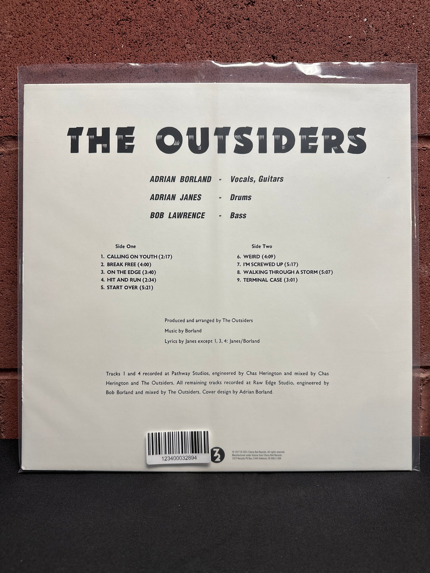 Used Vinyl:  The Outsiders ”Calling On Youth” LP