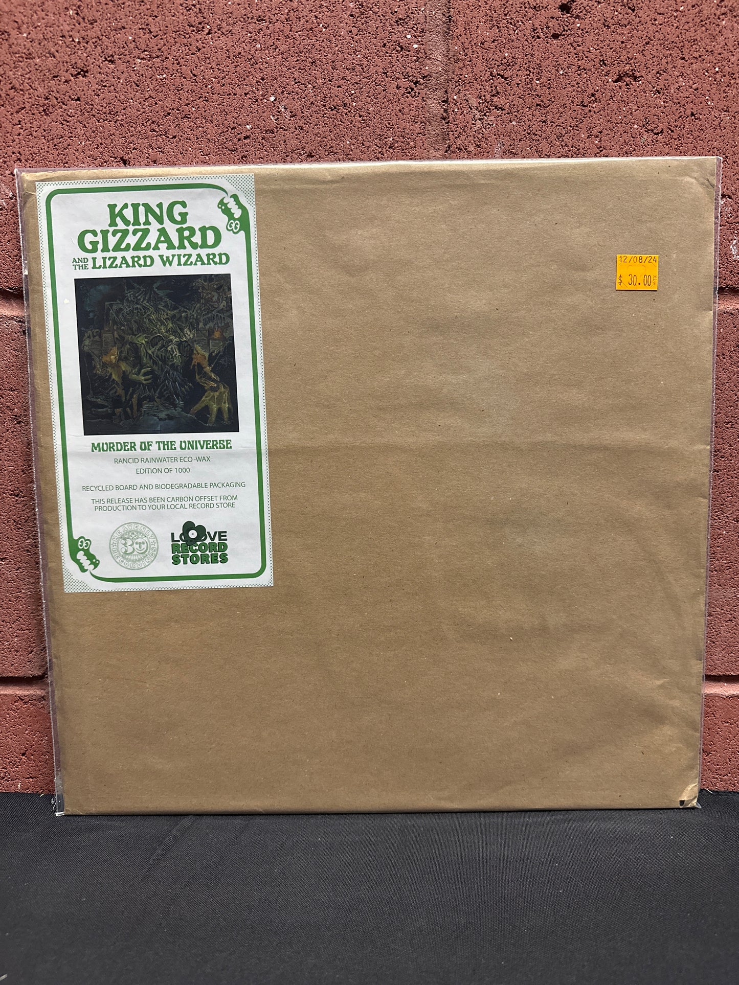 Used Vinyl:  King Gizzard And The Lizard Wizard ”Murder Of The Universe” LP (Eco Wax Colored Vinyl)