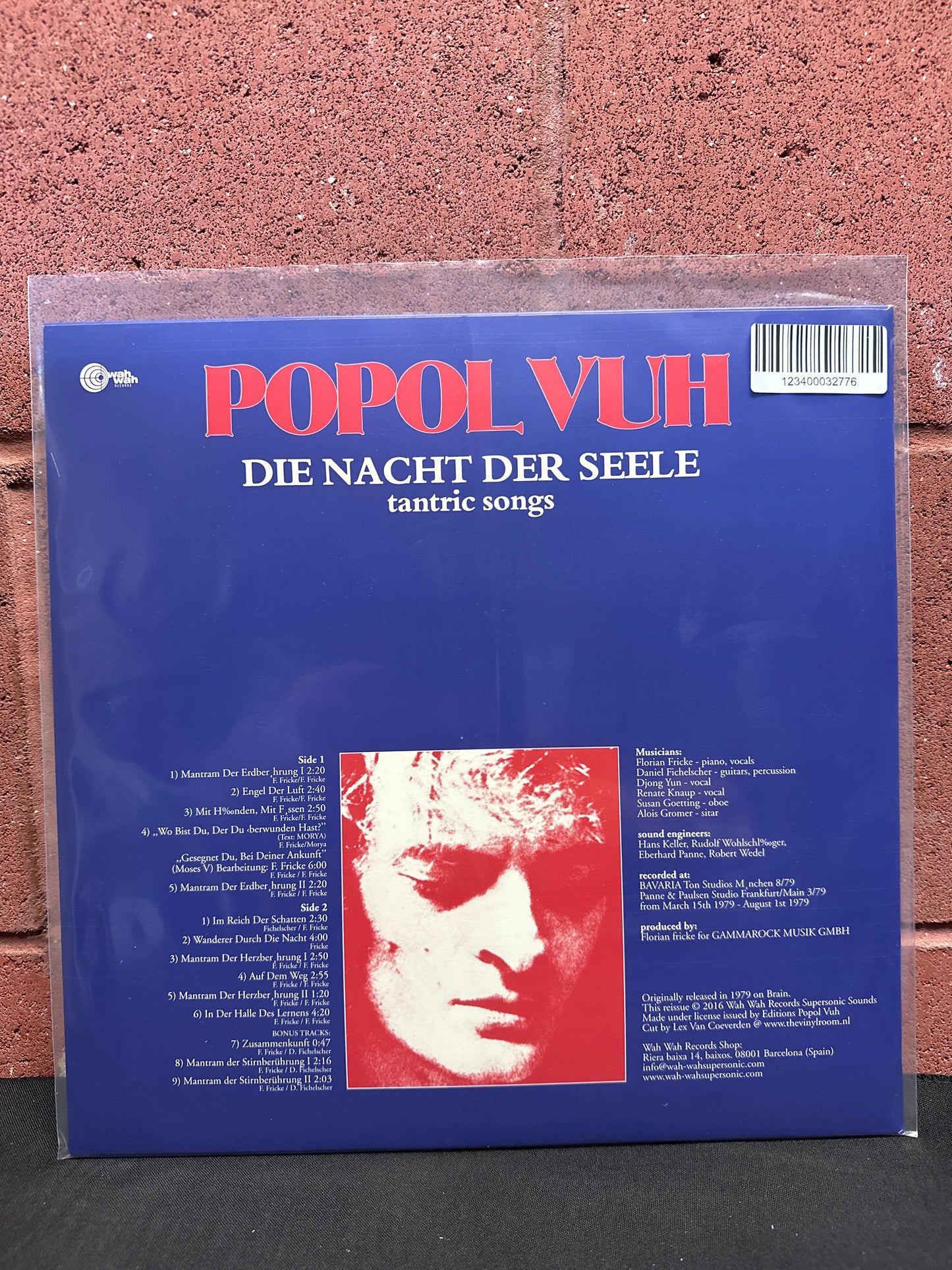 Used Vinyl:  Popol Vuh ”Die Nacht Der Seele - Tantric Songs” LP