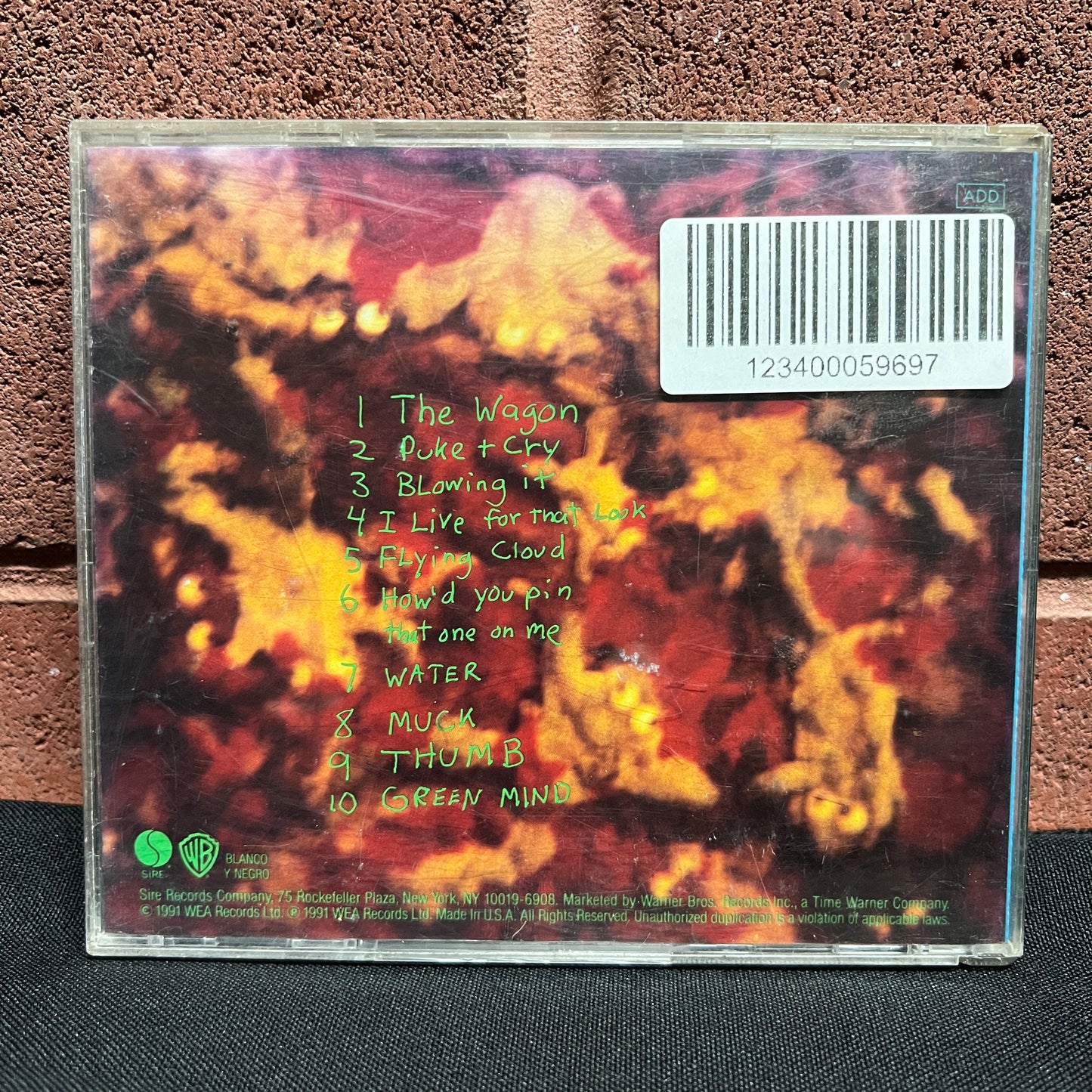 Used CD: Dinosaur Jr. "Green Mind" CD (1991 pressing)