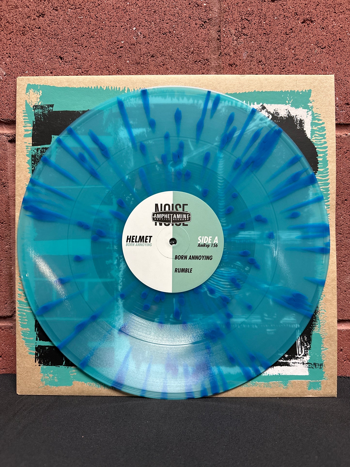 Used Vinyl:  Helmet ”Born Annoying” 12" (Blue Splatter Vinyl)