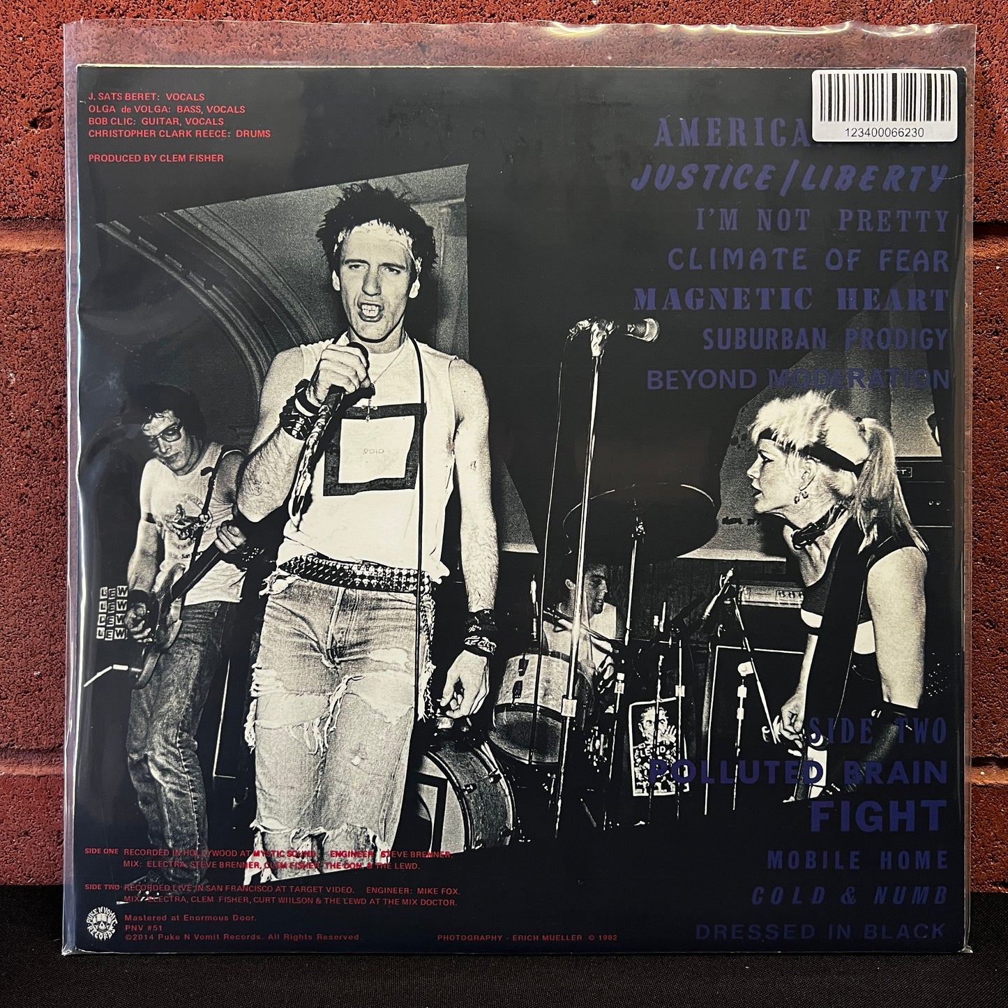 Used Vinyl: The Lewd "American Wino + Kill Yourself Single" LP (2015 Press)