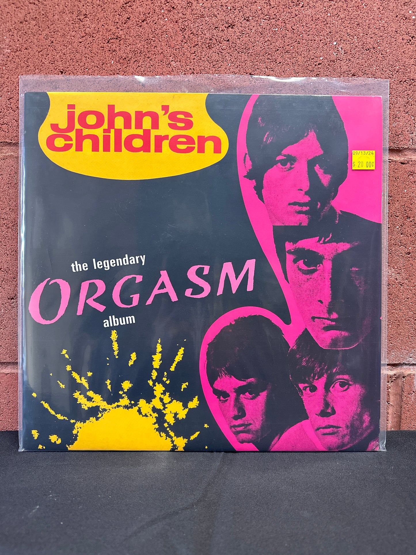 Used Vinyl:  John's Children ”The Legendary Orgasm Album” LP