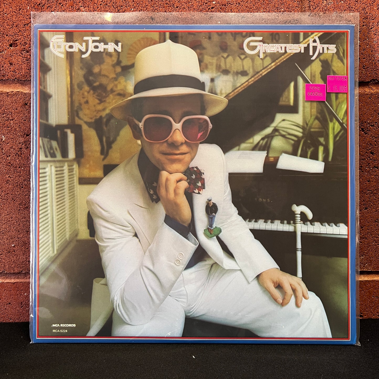 Used Vinyl: Elton John "Greatest Hits" LP (1979 Press)