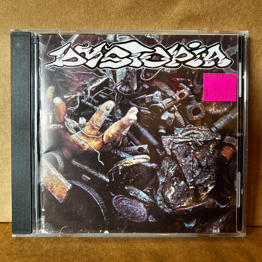Used CD: Dystopia "Human = Garbage" CD (Tankcrimes pressing)