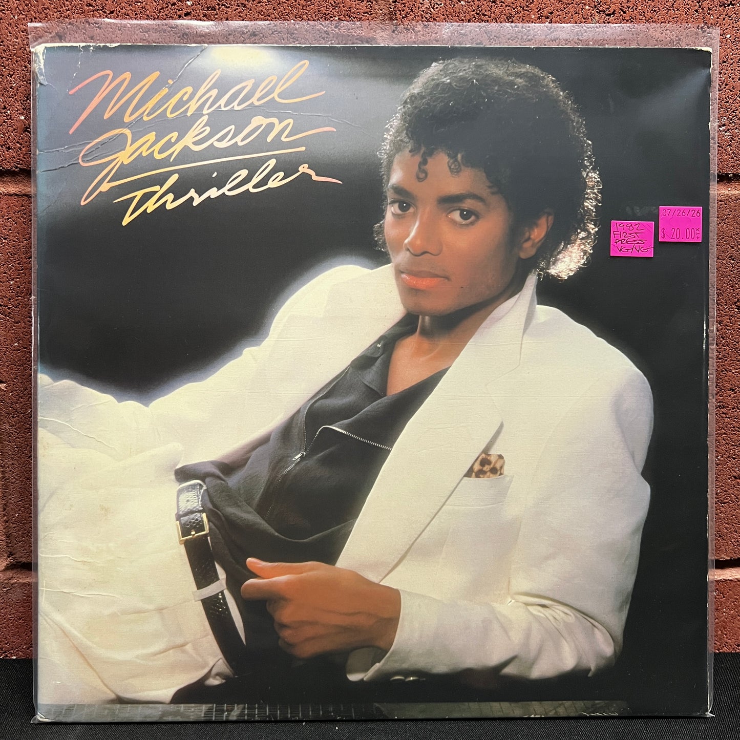 Used Vinyl: Michael Jackson "Thriller" LP (1982 First Press - No Co-Production Credit)
