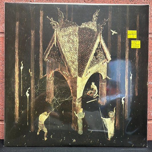 Used Vinyl:  Wolves In The Throne Room ”Thrice Woven” 2xLP (Clear w/Silver & Black Splatter)