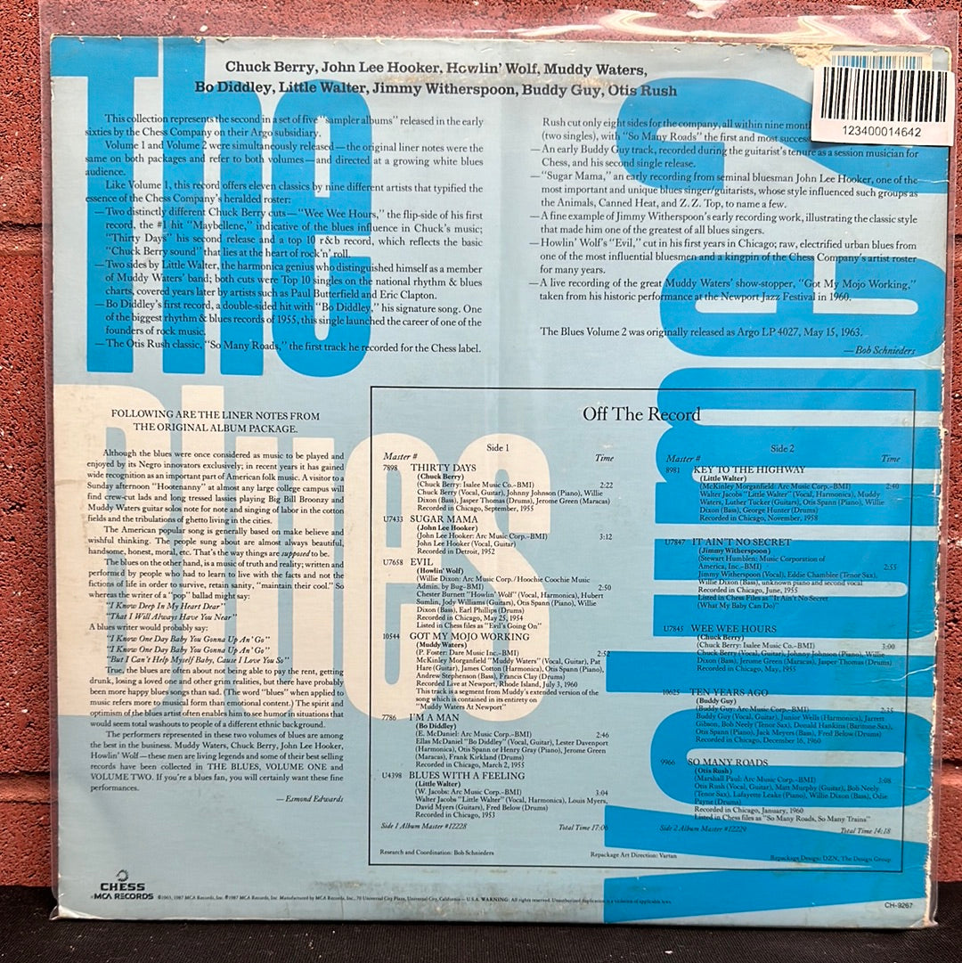 Used Vinyl:  Various ”The Blues Volume 2” LP