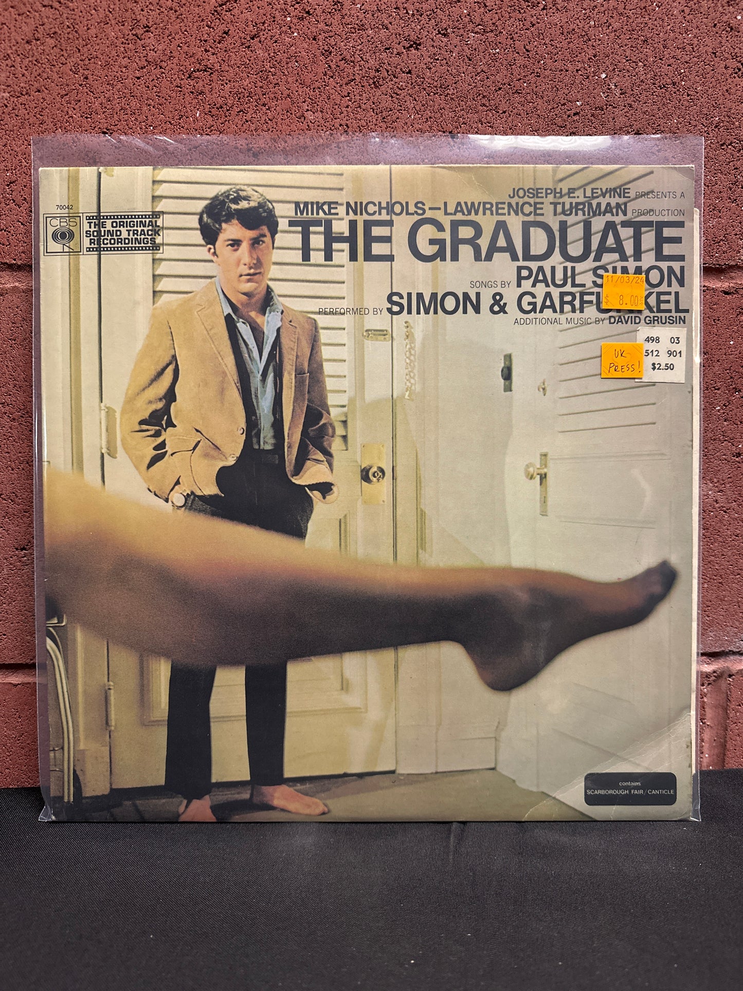 Used Vinyl:  Simon & Garfunkel, Dave Grusin ”The Graduate (Original Soundtrack)” LP