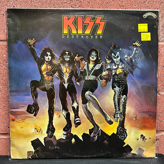 Used Vinyl:  Kiss ”Destroyer” LP (Colored vinyl)