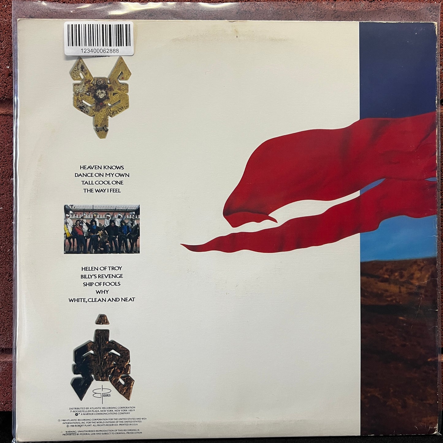 Used Vinyl: Robert Plant "Now And Zen" LP