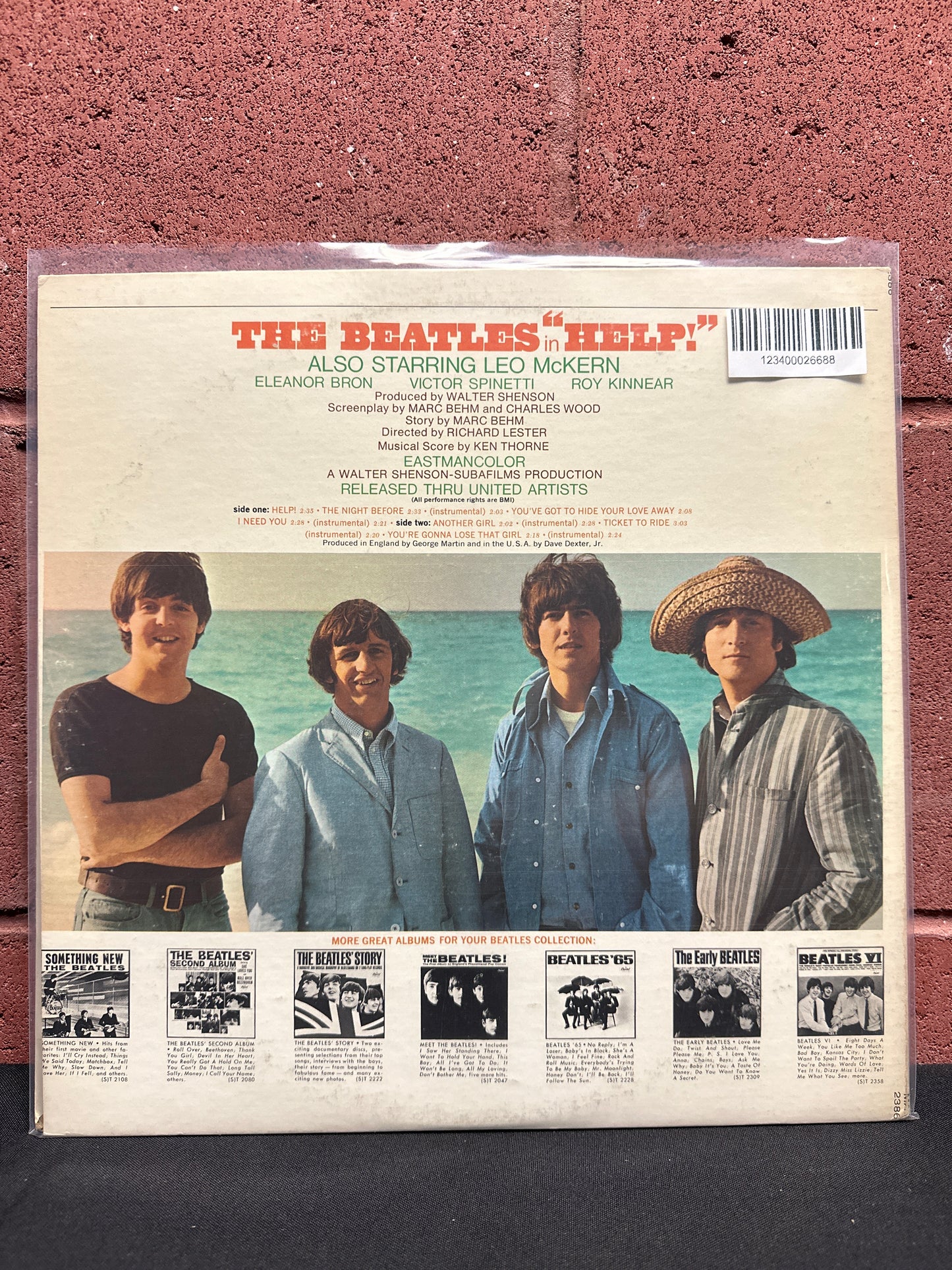 Used Vinyl:  The Beatles ”Help! (Original Motion Picture Soundtrack)” LP