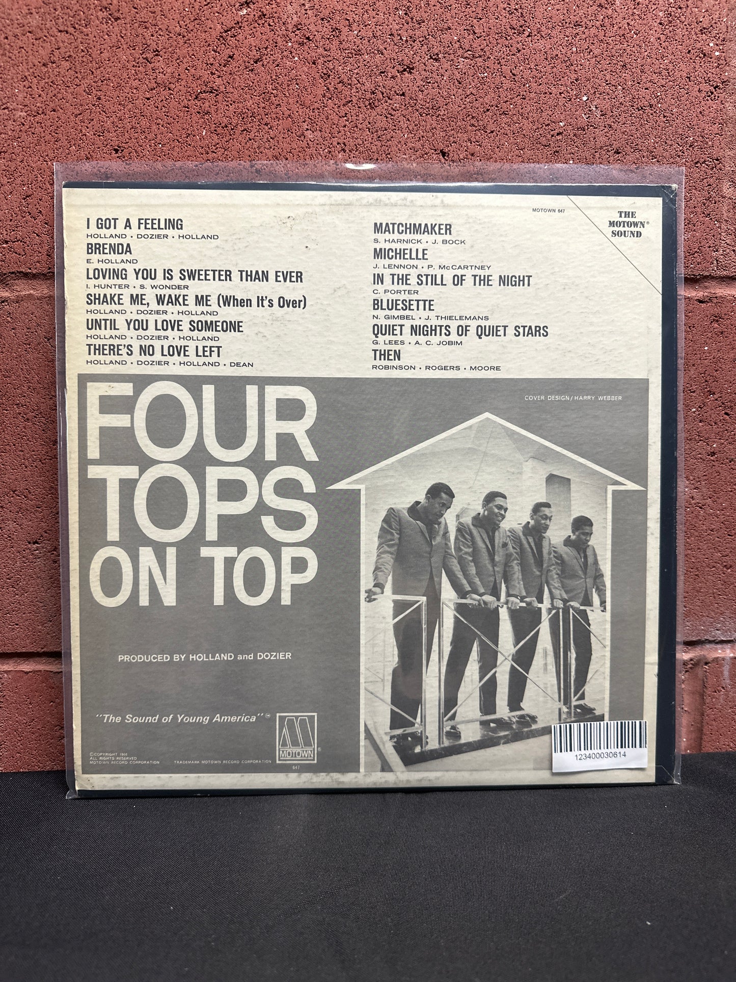 Used Vinyl:  Four Tops ”Four Tops On Top” LP