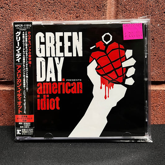 Used CD: Green Day "American Idiot" CD (2004 Japanese Press w/ Bonus Tracks)