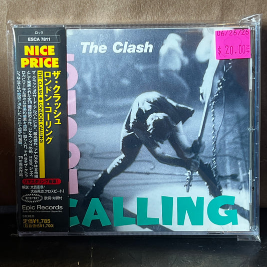 Used CD: The Clash "London Calling" CD (1999 Japanese Press)