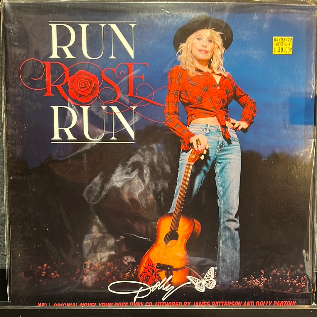 USED VINYL: Dolly Parton "Run Rose Run" LP (Green Vinyl)