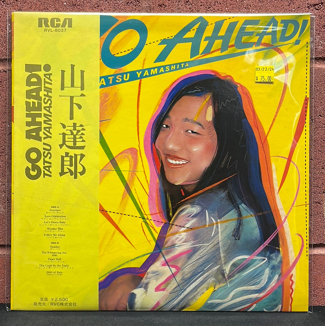 Used Vinyl:  Tatsuro Yamashita "Go Ahead!" LP (Japanese Press)