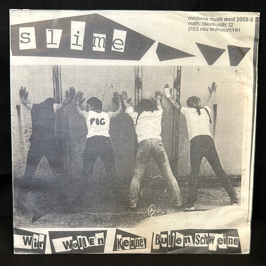Used Vinyl:  Slime ”Wir Wollen Keine Bullenschweine” 7" (unofficial)