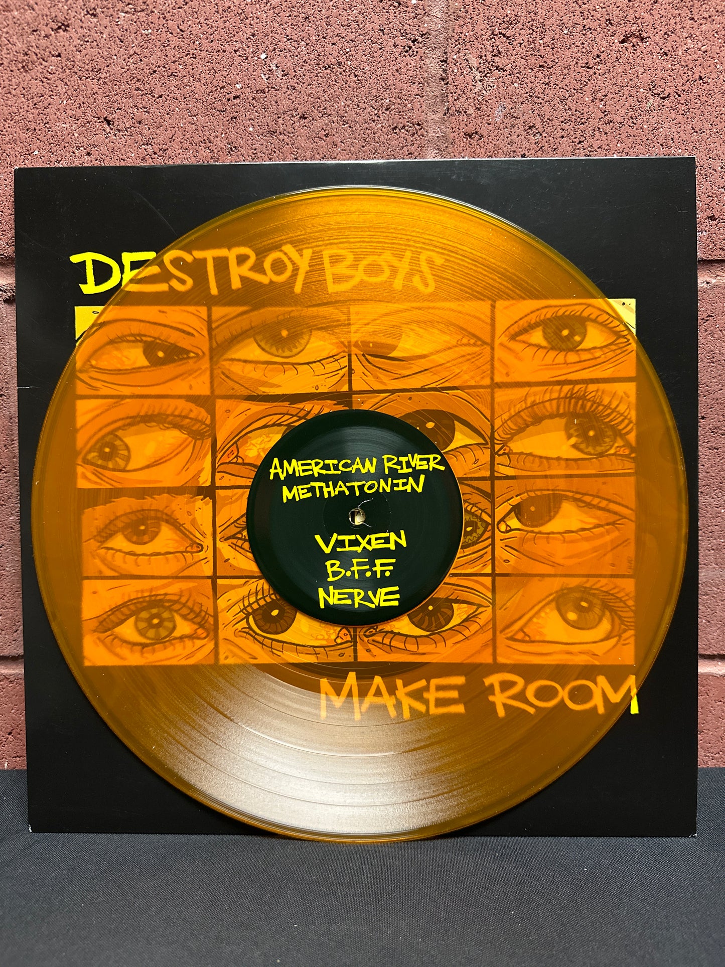 Used Vinyl:  Destroy Boys ”Make Room” LP (Gold vinyl)