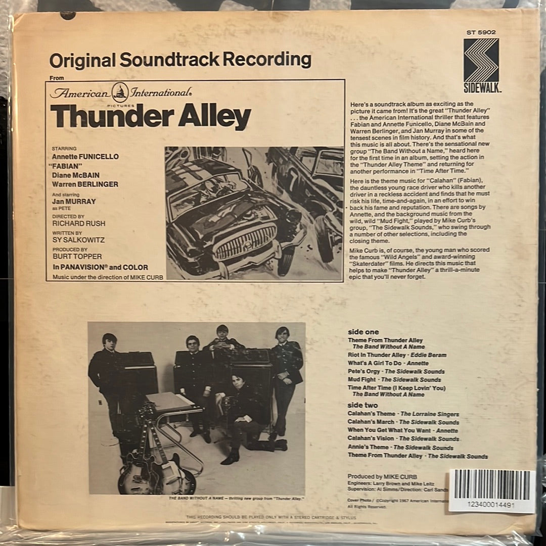Used Vinyl:  Various ”Thunder Alley - Original Soundtrack Recording” LP