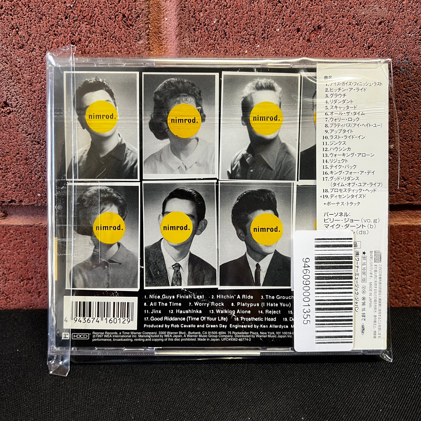 Used CD: Green Day "Nimrod." CD (1997 Japanese Press w/ Bonus Track)