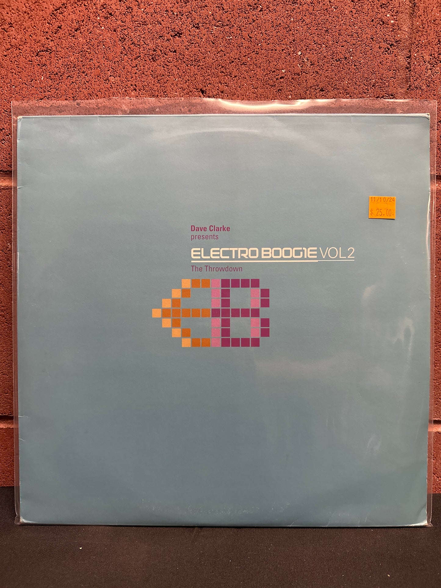 Used Vinyl:  Dave Clarke ”Electro Boogie Vol 2 (The Throwdown)” 2xLP