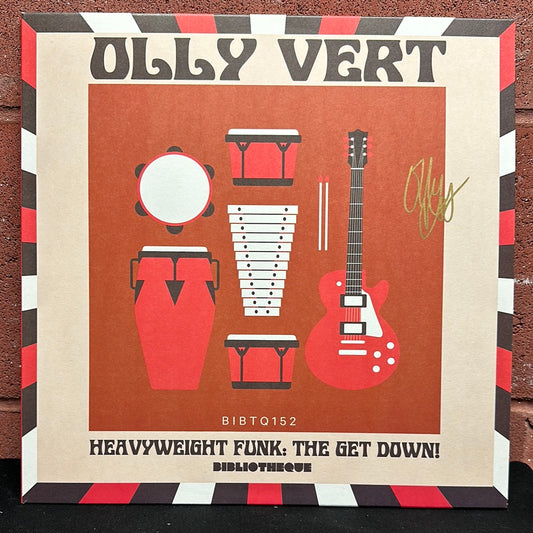 Used Vinyl:  Olly Vert ”Heavyweight Funk: The Get Down!” LP (Red/white swirl vinyl)